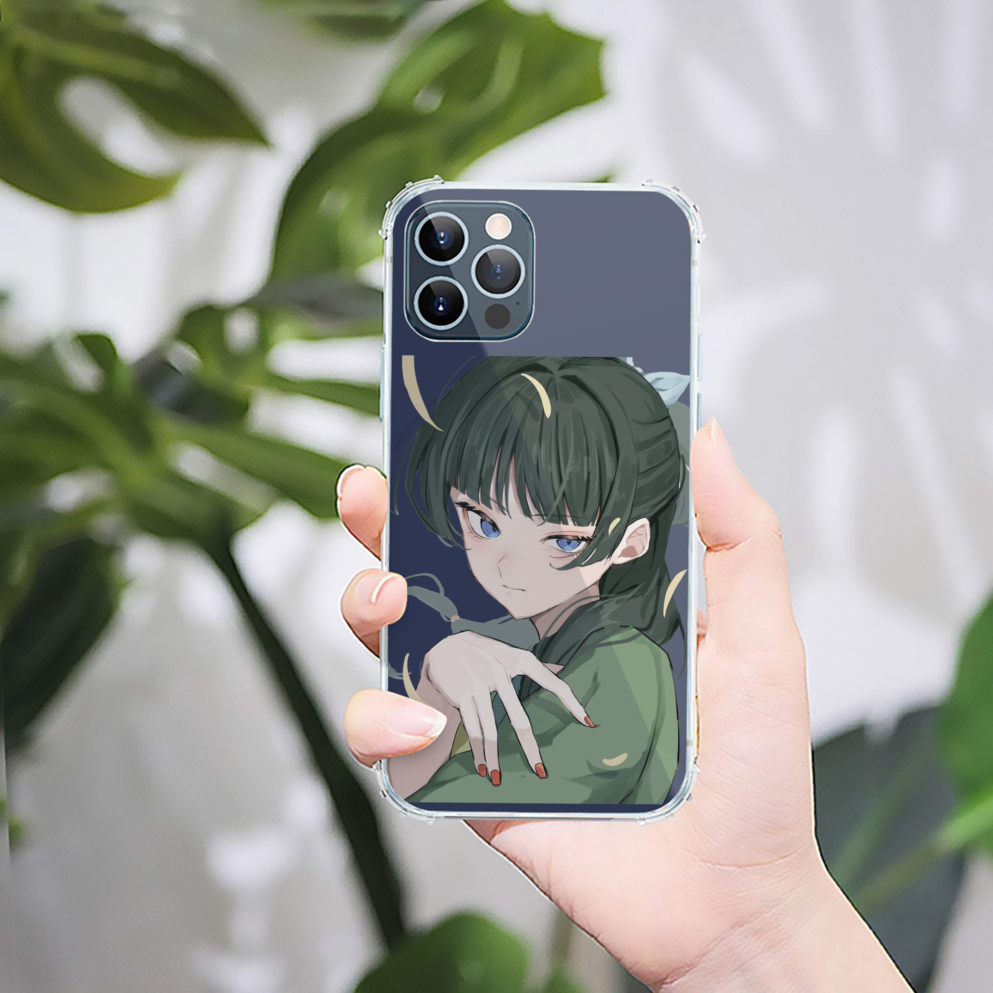 （画像用） 薬屋のひとりごと The Apothecary Diaries 【iPhone 12シリーズ対応】透明スマホケース（クリアソフトケース）